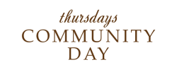 logo thursdays community day 640